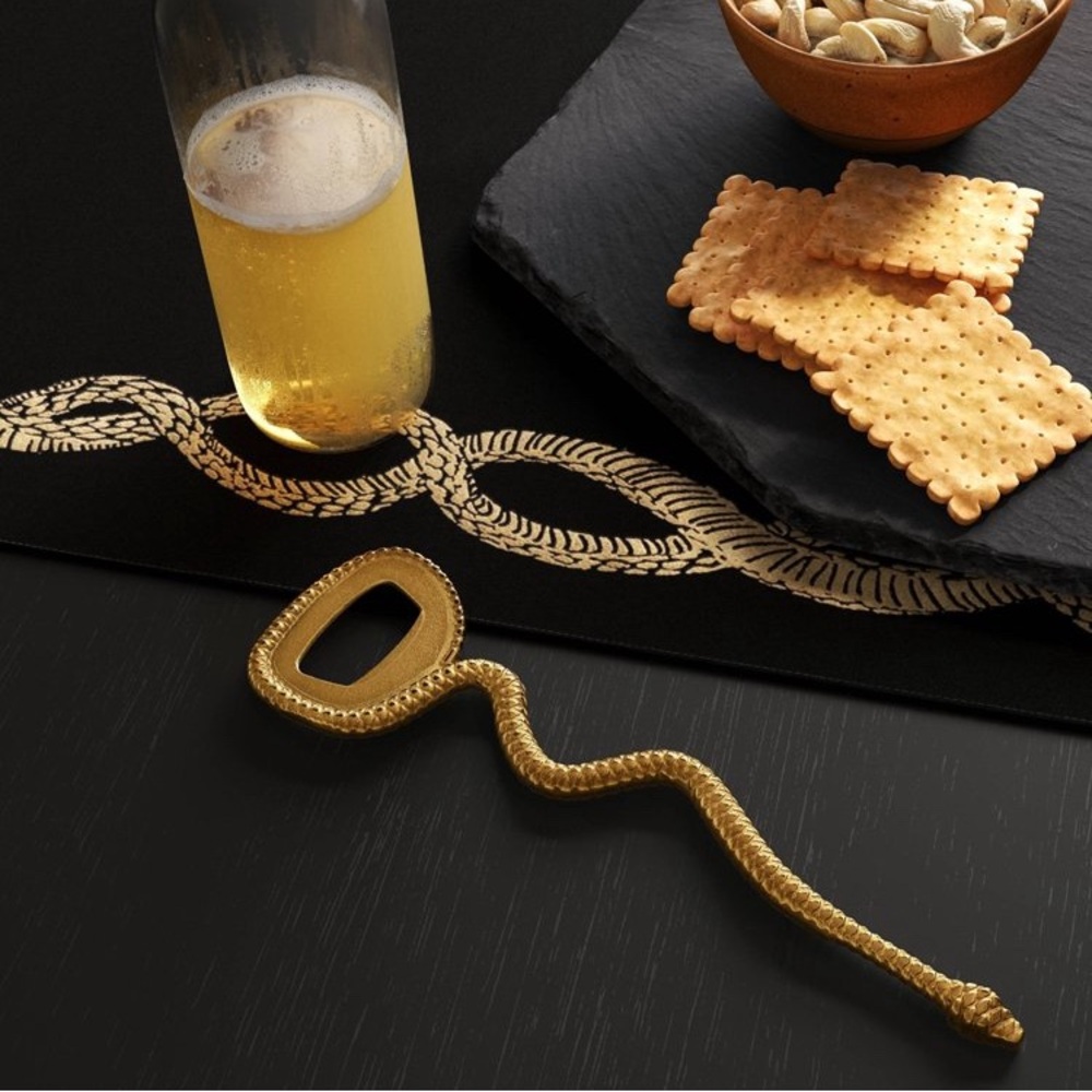 Threshold Gold Snake Bottle Opener